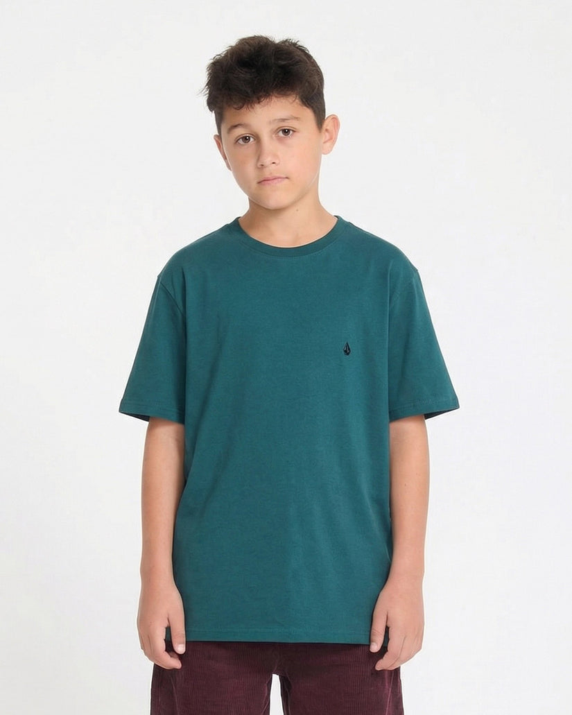 Stone Blanks T-Shirt - Rifle Green - (KINDER)