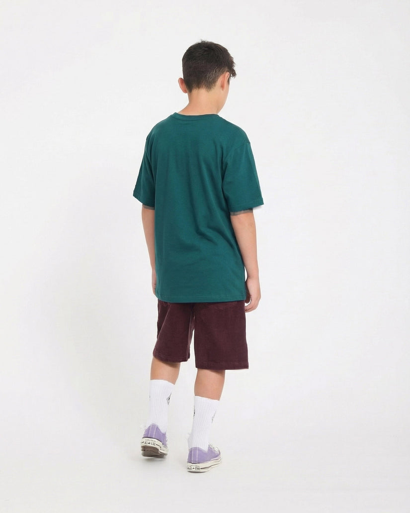 Stone Blanks T-Shirt - Rifle Green - (KINDER)