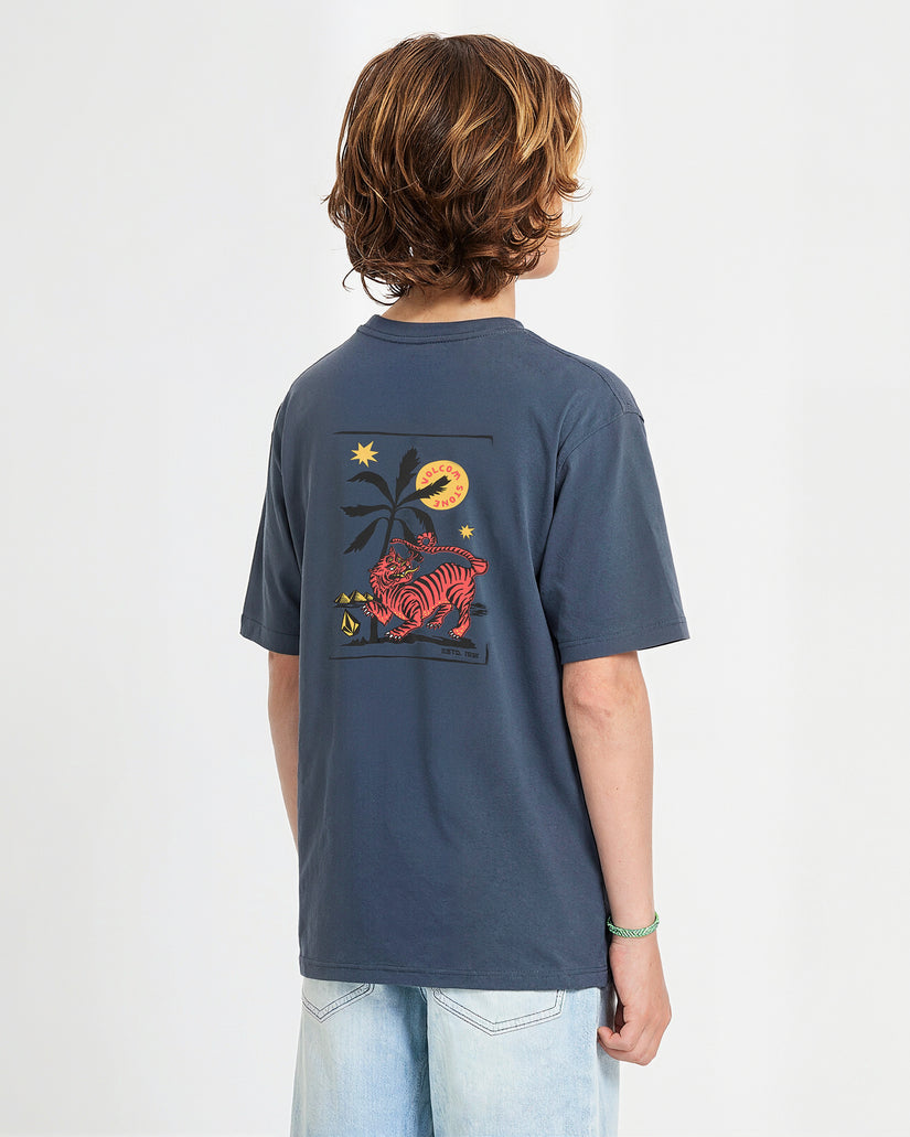 Weirdcard T-Shirt - Storm Blue - (KINDER)