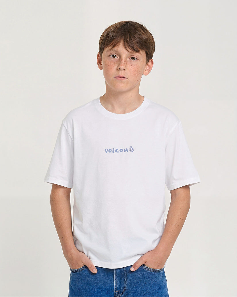 Weirdcard T-Shirt - White - (KINDER)