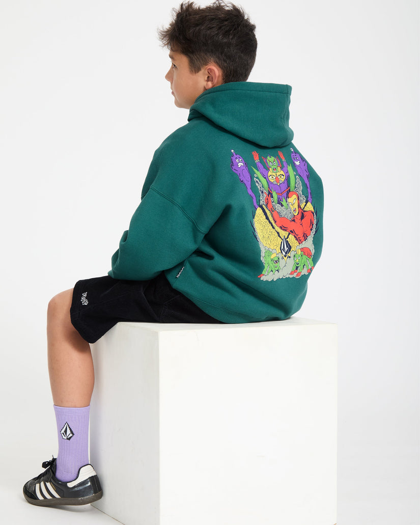 Ben Sanair Hoodie - Rifle Green - (KINDER)