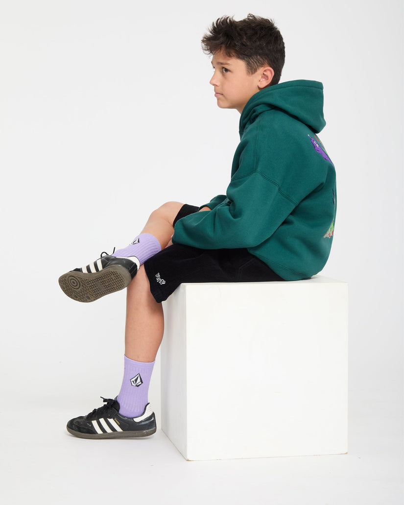 Ben Sanair Hoodie - Rifle Green - (KINDER)