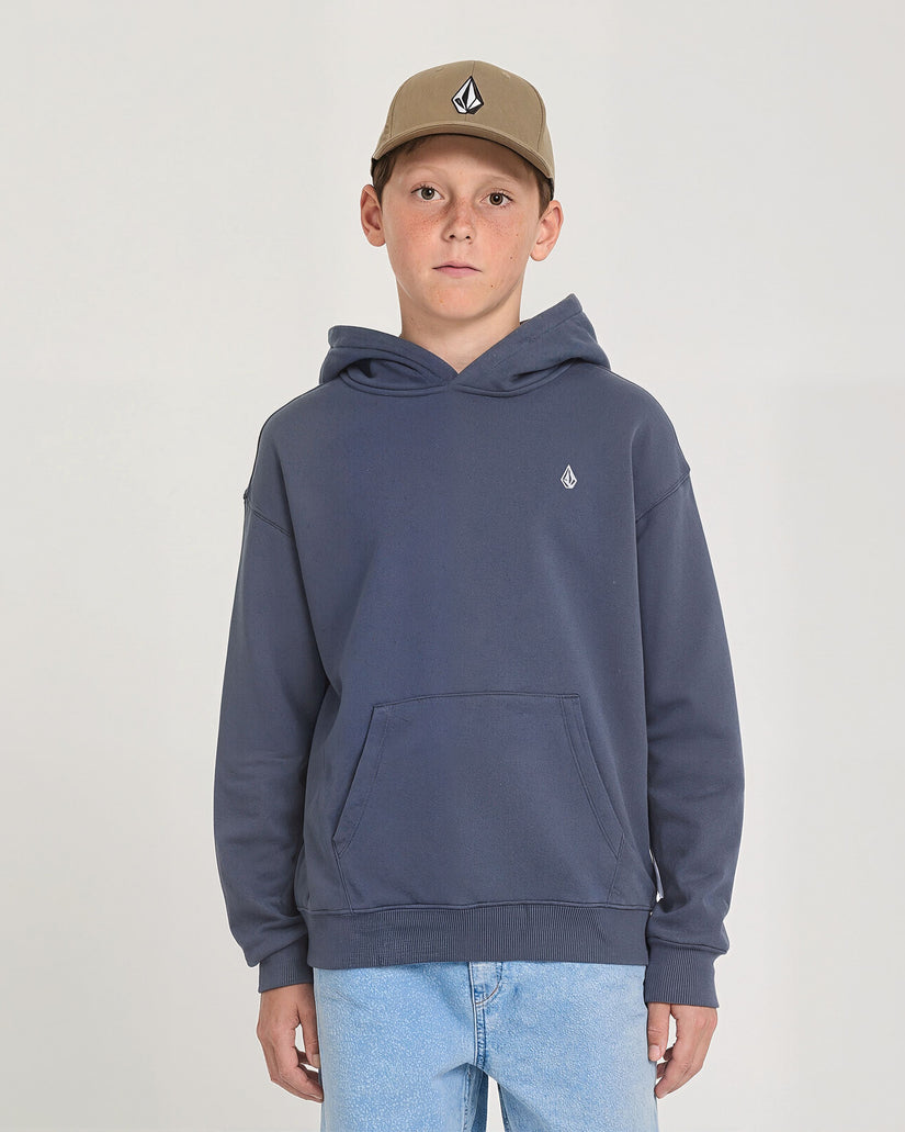 Single Stone Hoodie - Storm Blue - (KINDER)