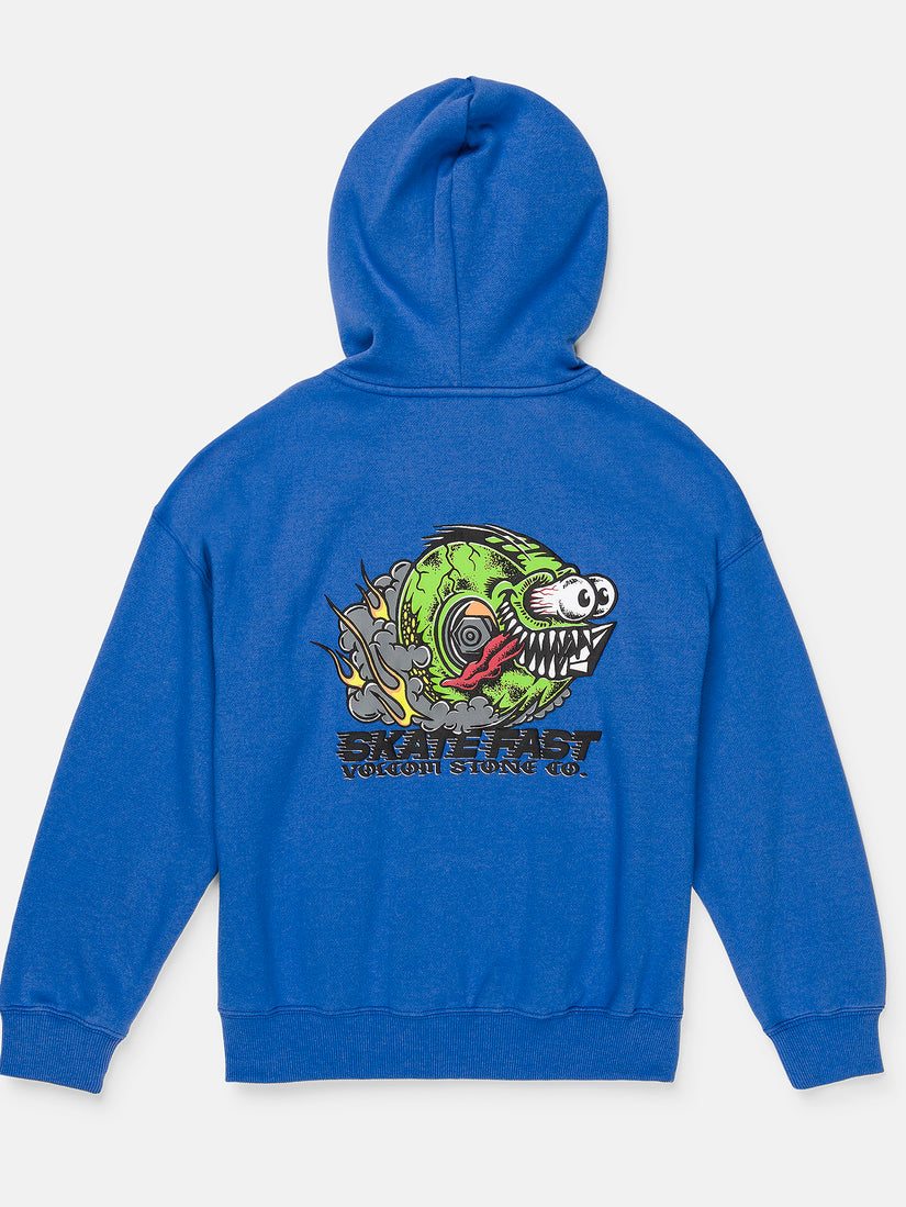 Skate Fast Hoodie - Patriot Blue  - (KINDER)