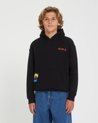 Ozzy Hoodie - Black - (KINDER)