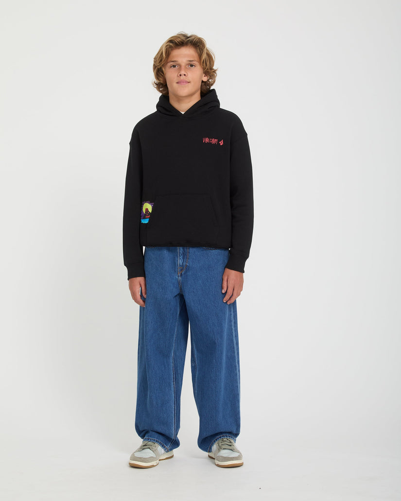 Ozzy Hoodie - Black - (KINDER)