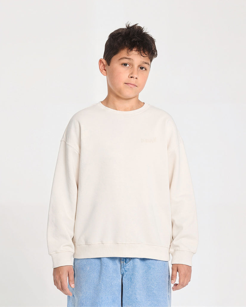 Tookool Sweatshirt - Dirty White - (KINDER)