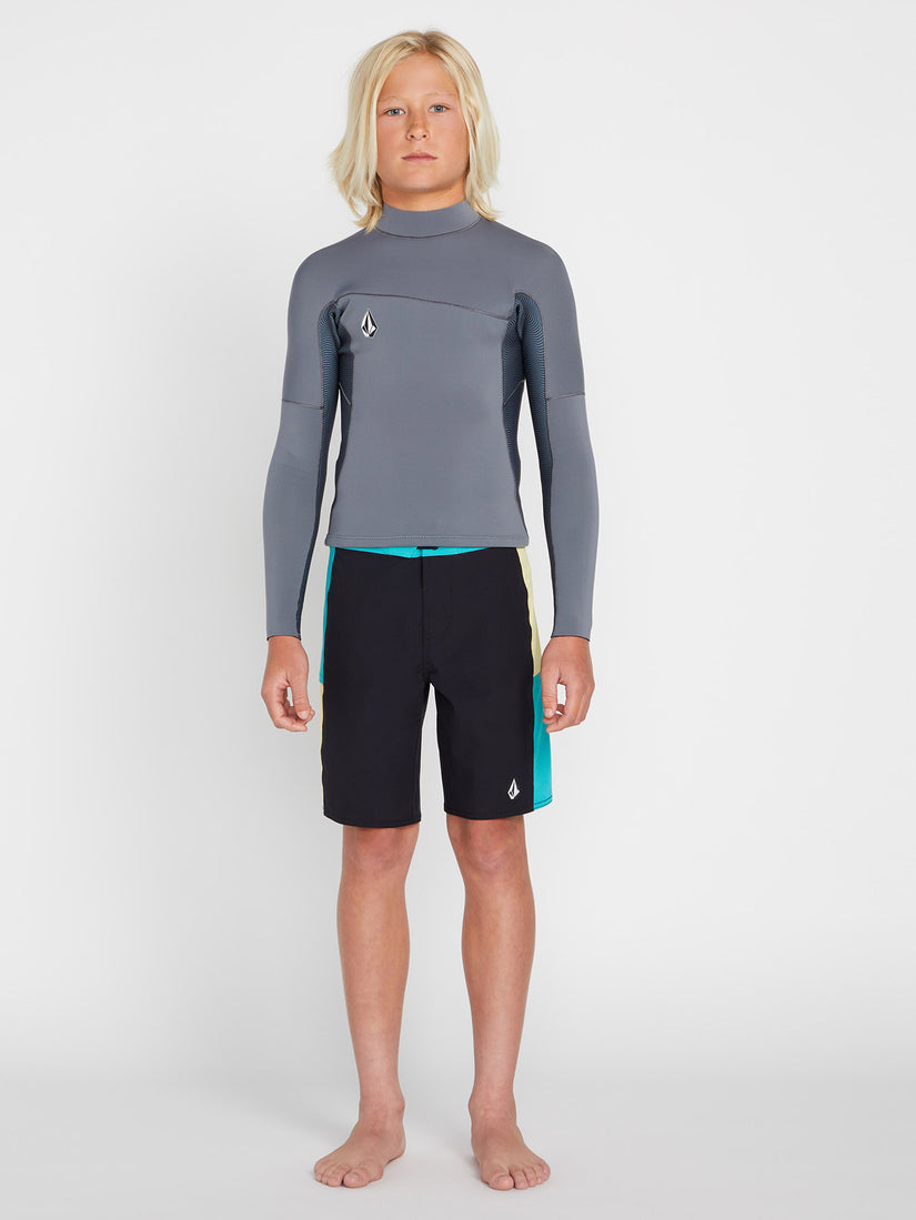 2Mm Neoprene Oberteil - CRUZER BLUE  - (KINDER)