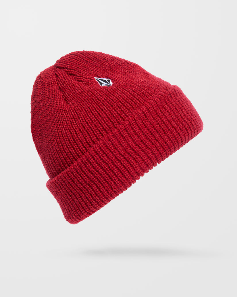 Full Stone Beanie - Lifeguard Red