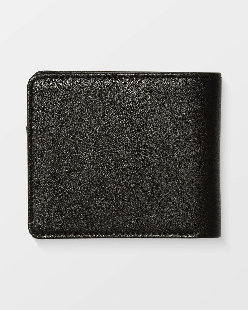 Slim Stone Small Brieftasche - Black
