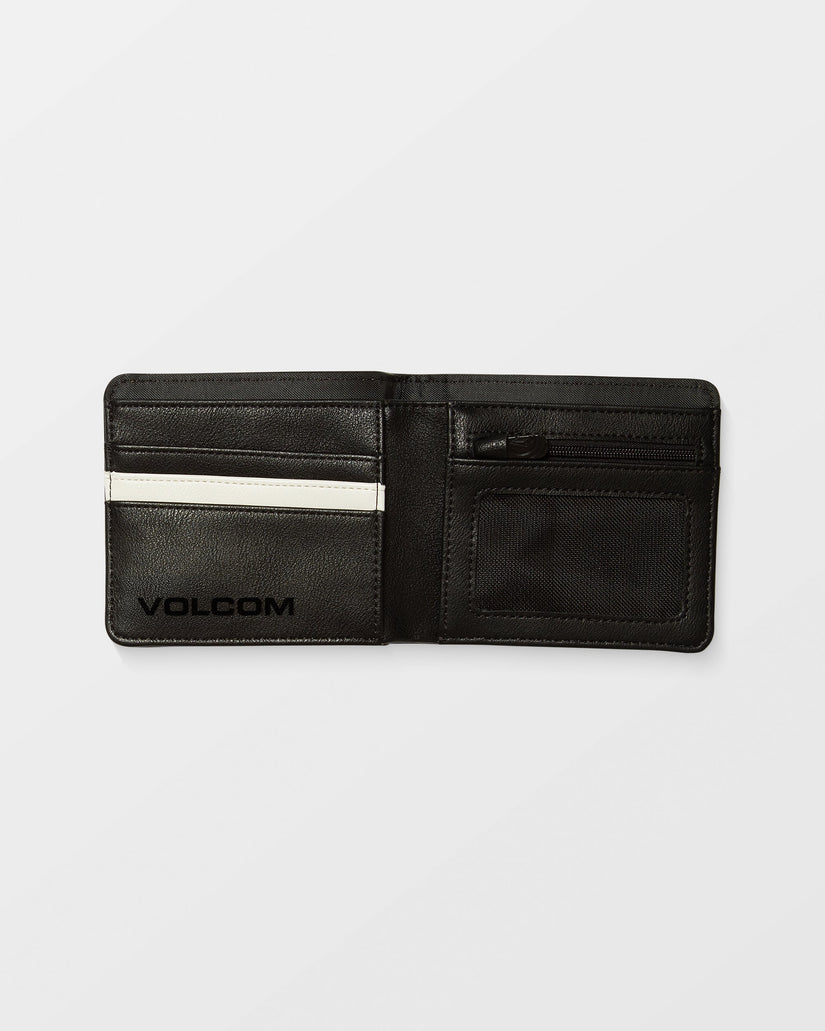 Slim Stone Small Brieftasche - Black