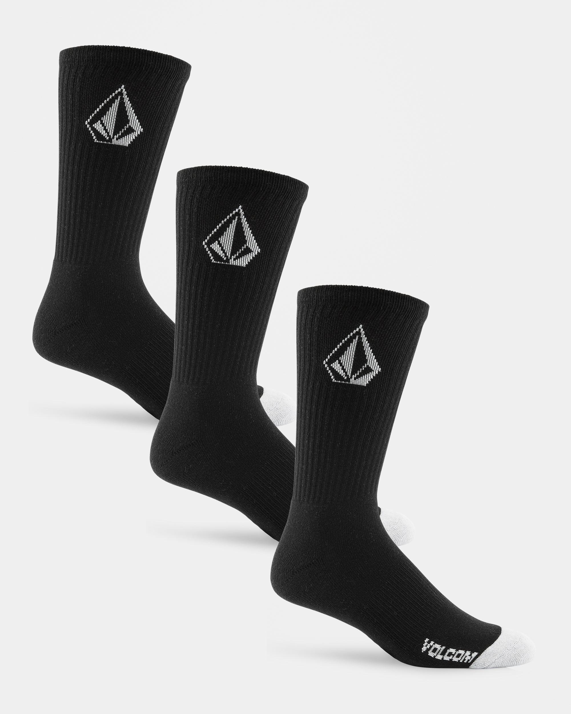 Full Stone Socken (3Er-Pack) - Black