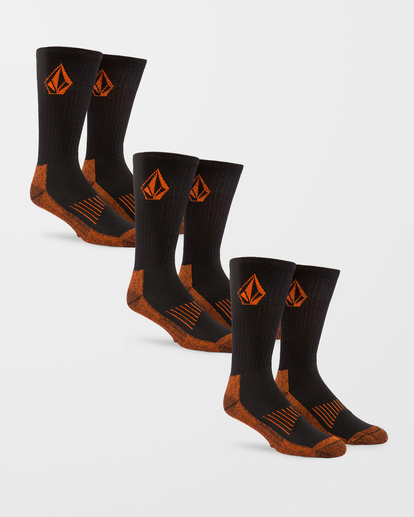 Volcom Workwear Socken (3 Pack) - Black