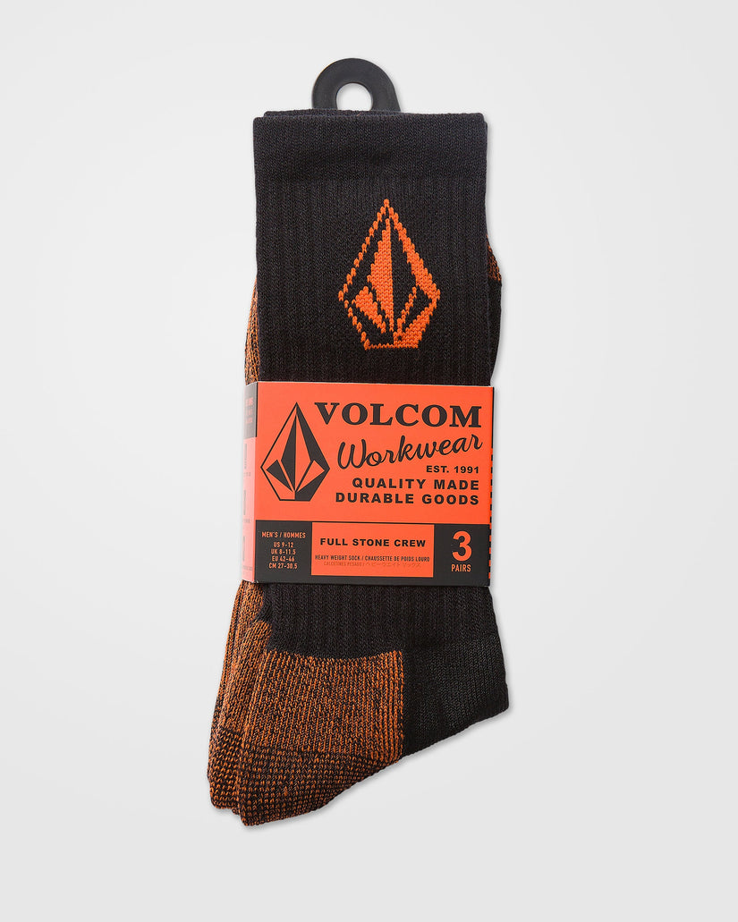 Volcom Workwear Socken (3 Pack) - Black