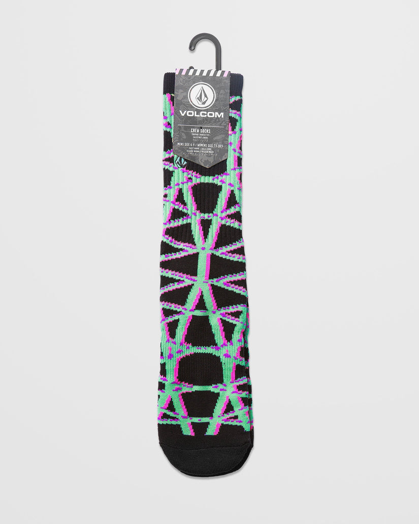 Printa Stone Socken - Black