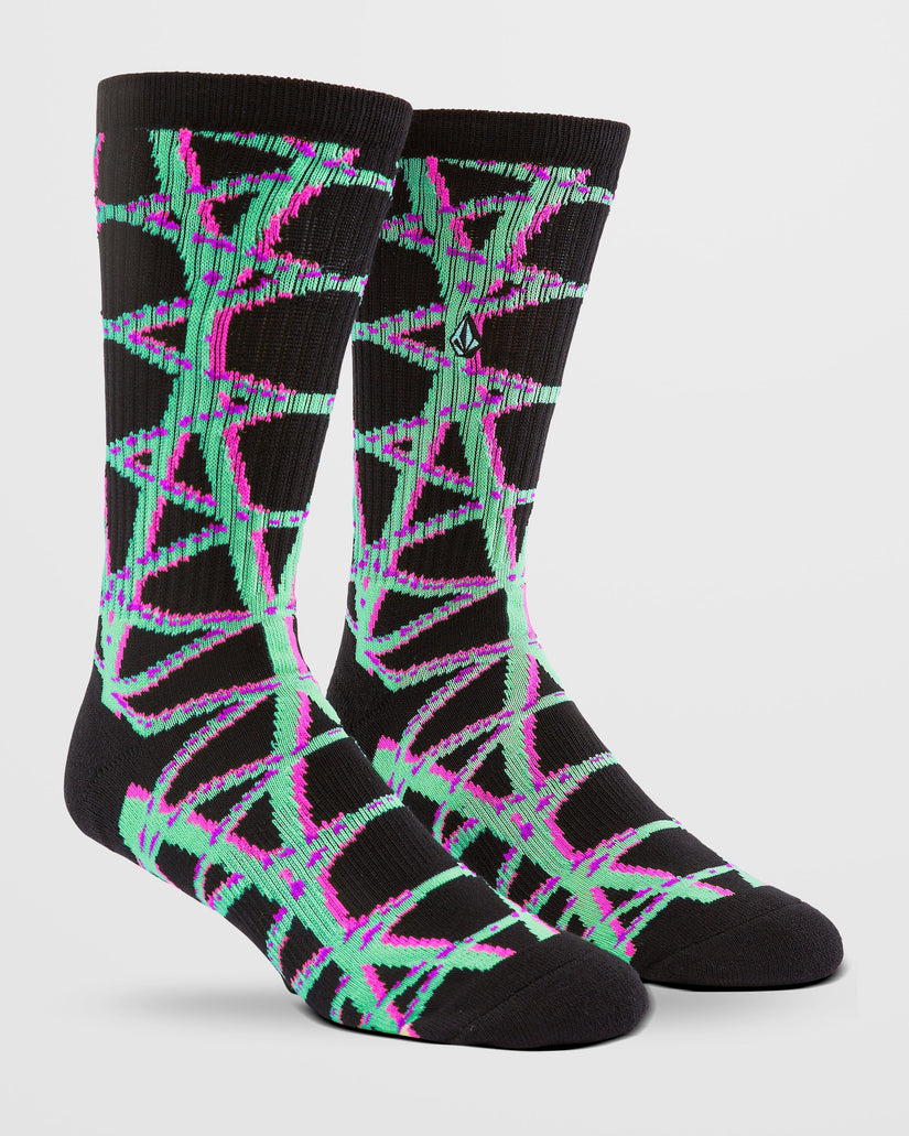Printa Stone Socken - Black