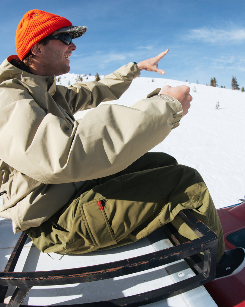 Dua Insulated Gore-Tex Jacke - Moss Green