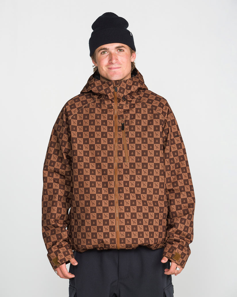 2836 Insulated 10K Jacke - Brown