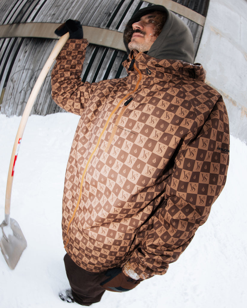 2836 Insulated 10K Jacke - Brown