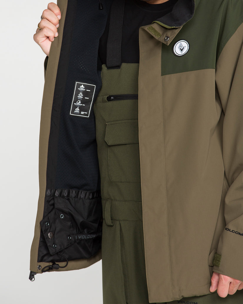 Buckthreeeighty Insulated 10K Jacke - Teak