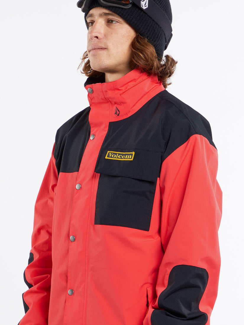 Longo Gore-Tex Jacke - ORANGE