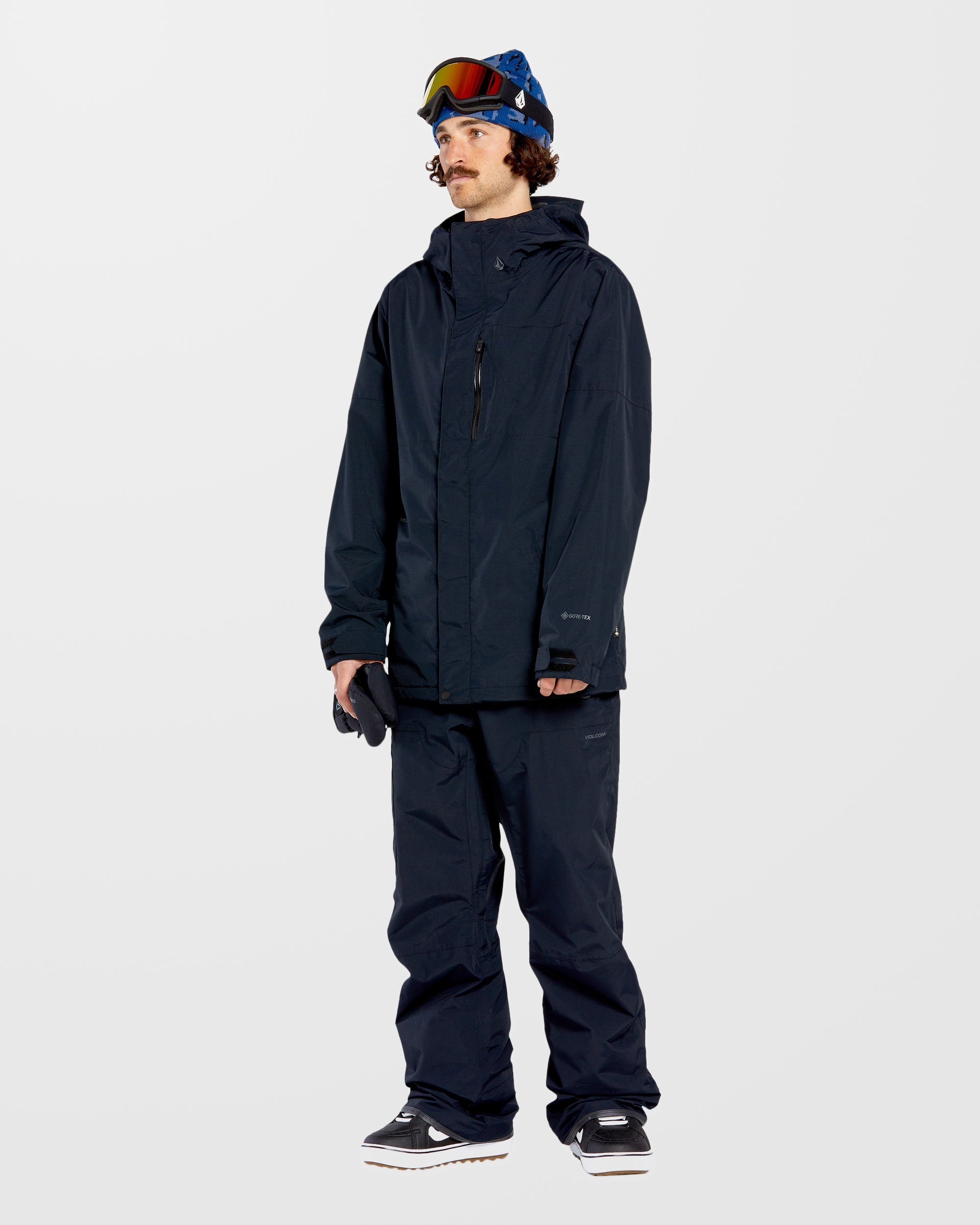 L Gore-Tex Jacke - Black - BLACK / XS