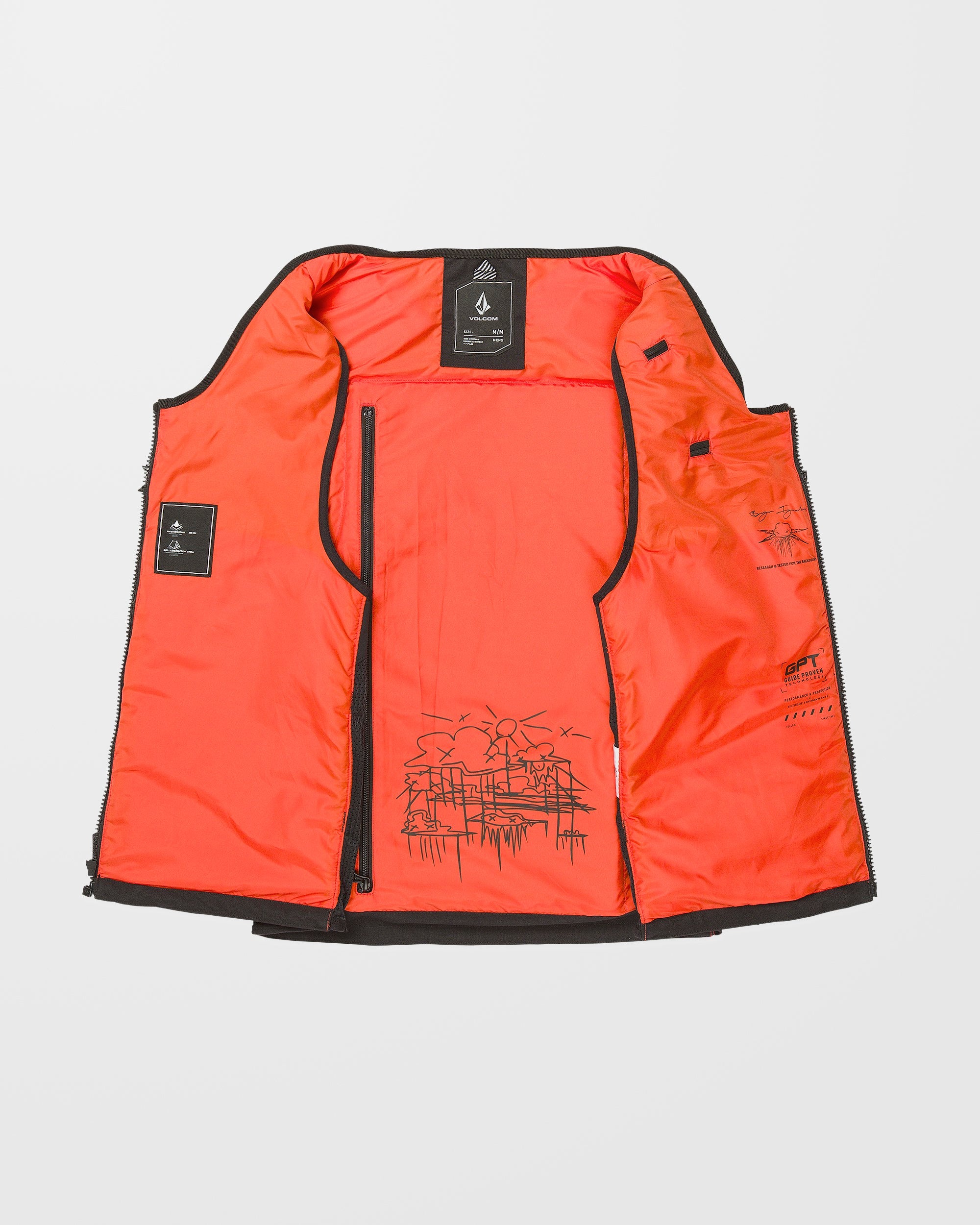 Iguchi Slack Vest - Black - Herren - Volcom Deutschland - 2 Jahre Garantie