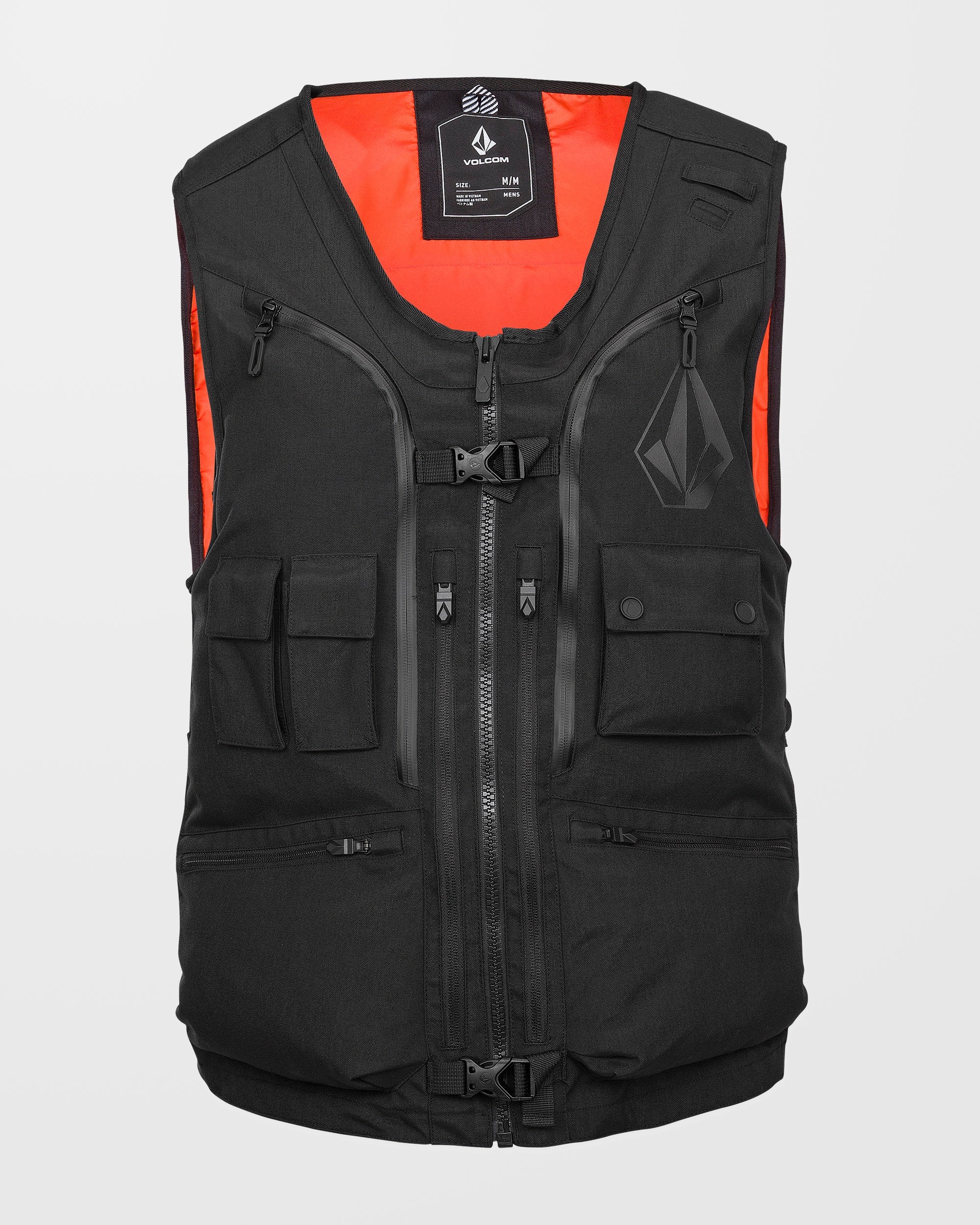 Iguchi Slack Vest - Black - BLACK / XS