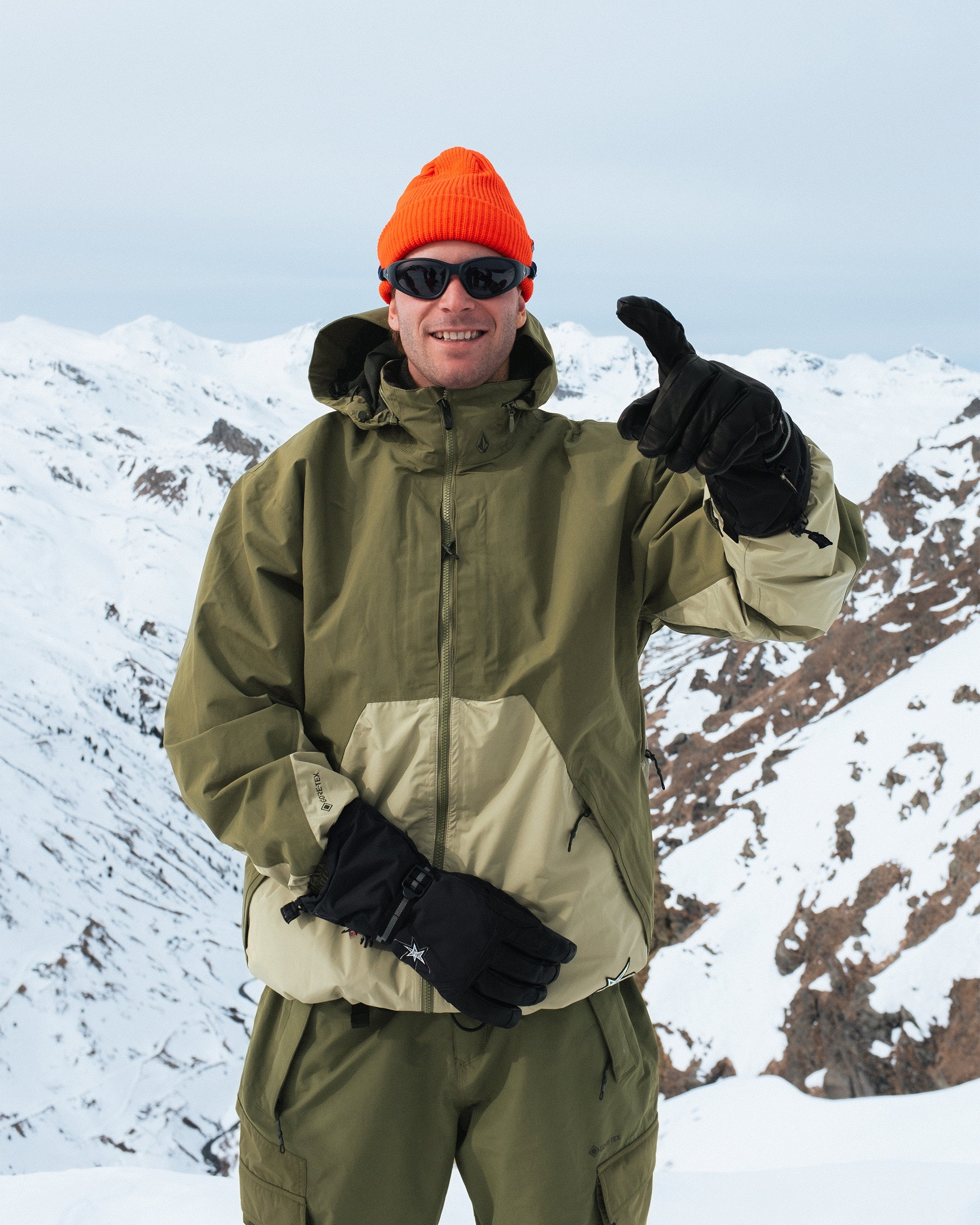 Longo Gore-Tex Jacke - Dark Olive - Herren - Volcom Deutschland