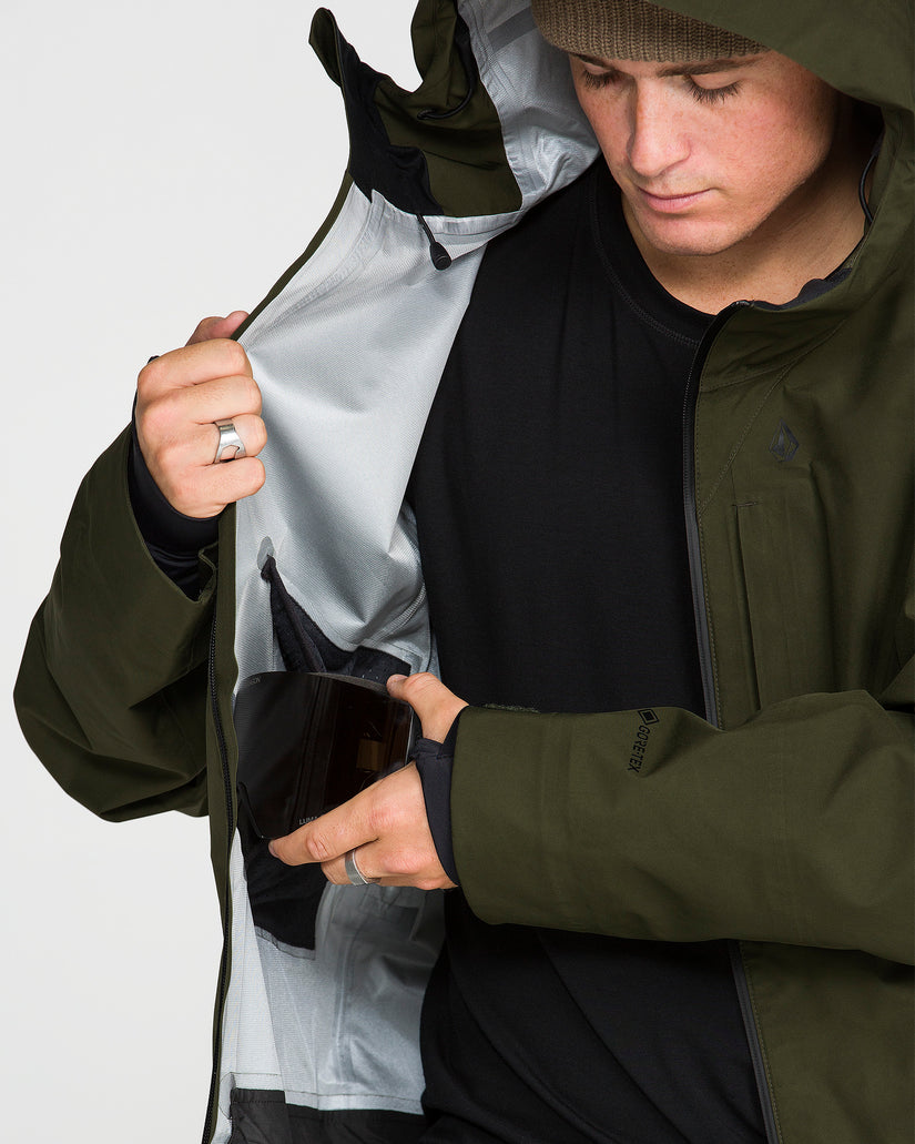 Tester 3L Gore-Tex Jacke - Dark Green