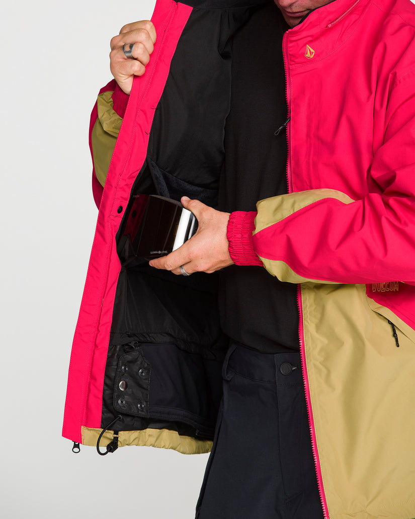 Longo Gore-Tex Jacke - Bright Cherry