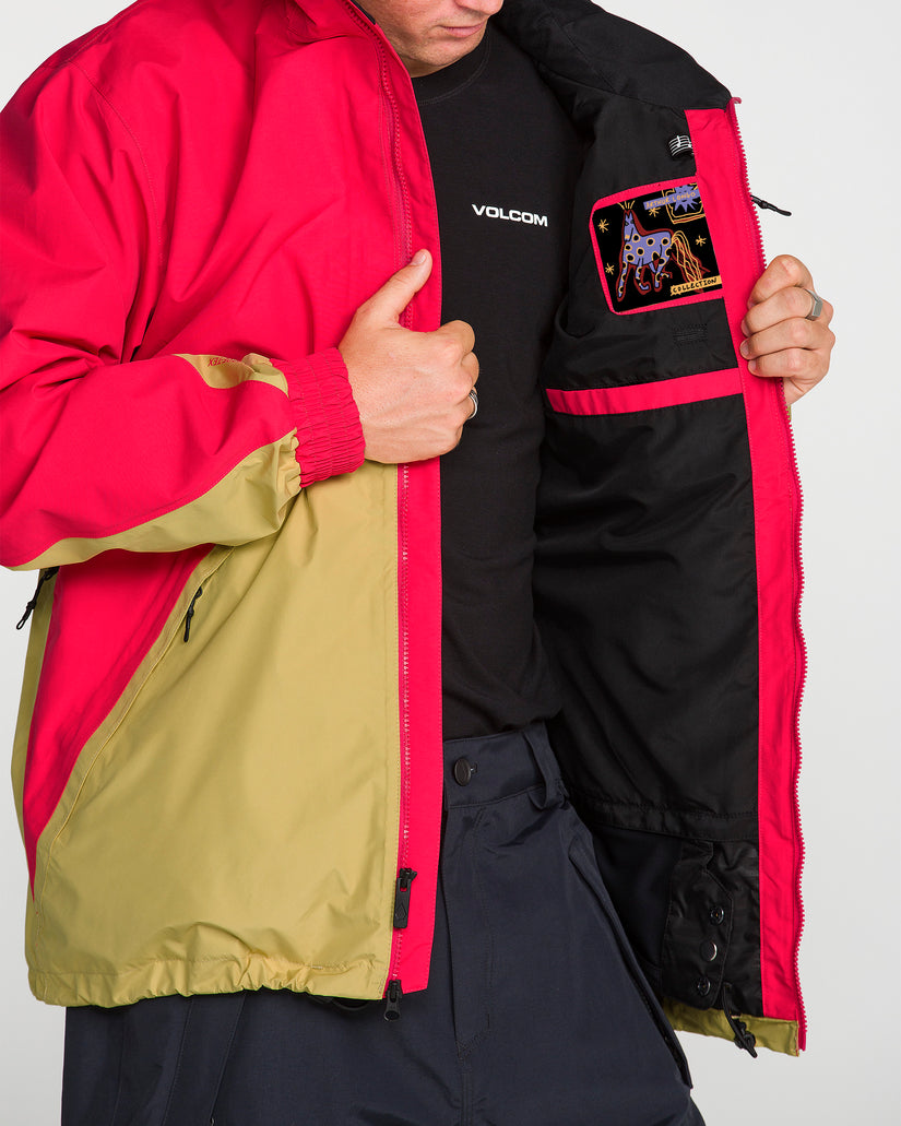 Longo Gore-Tex Jacke - Bright Cherry