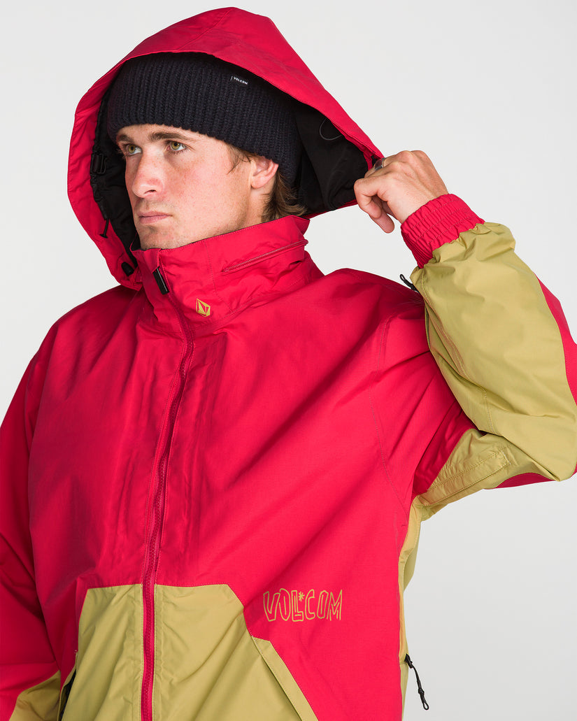 Longo Gore-Tex Jacke - Bright Cherry