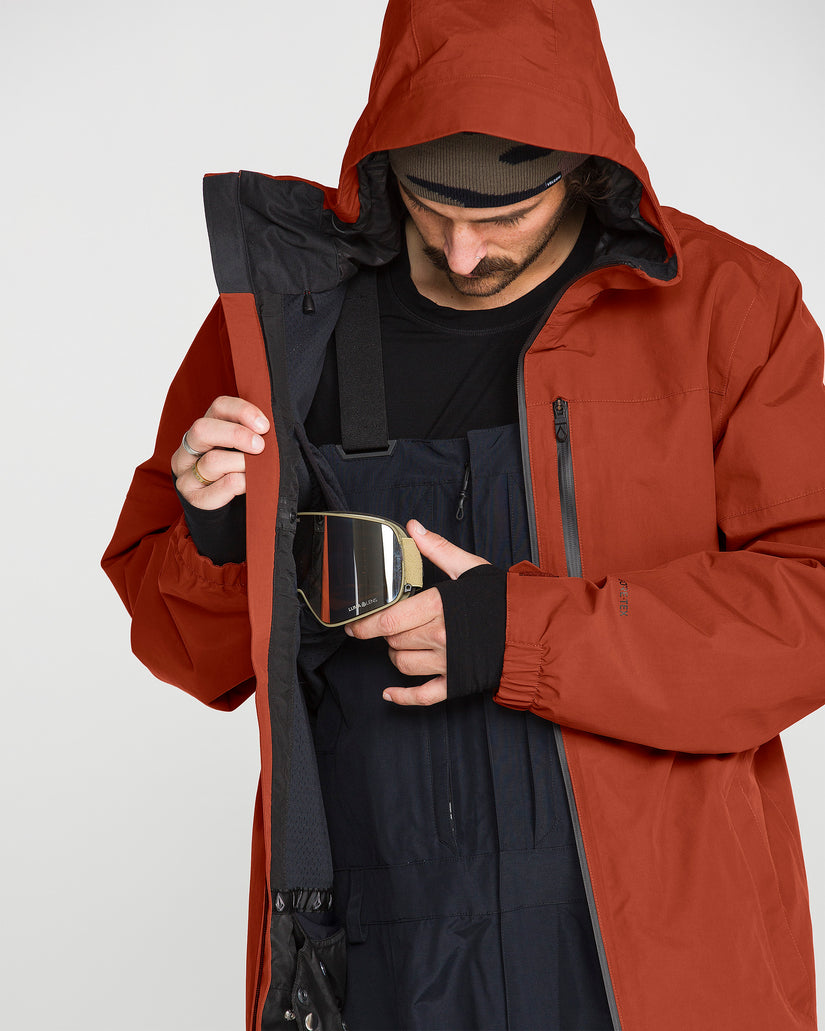 L Gore-Tex Jacke - Burnt Orange
