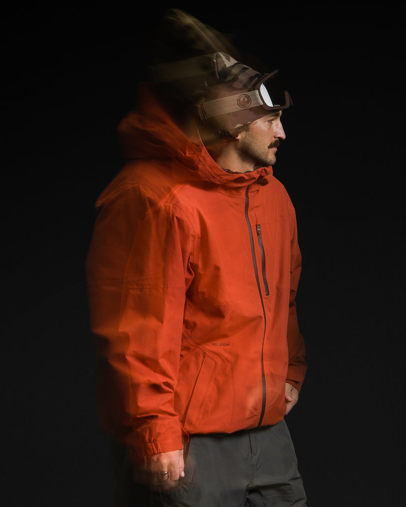 L Gore-Tex Jacke - Burnt Orange