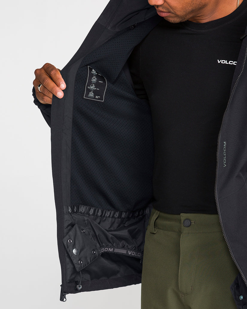 Brighton Full Zip 15K Jacke - Black