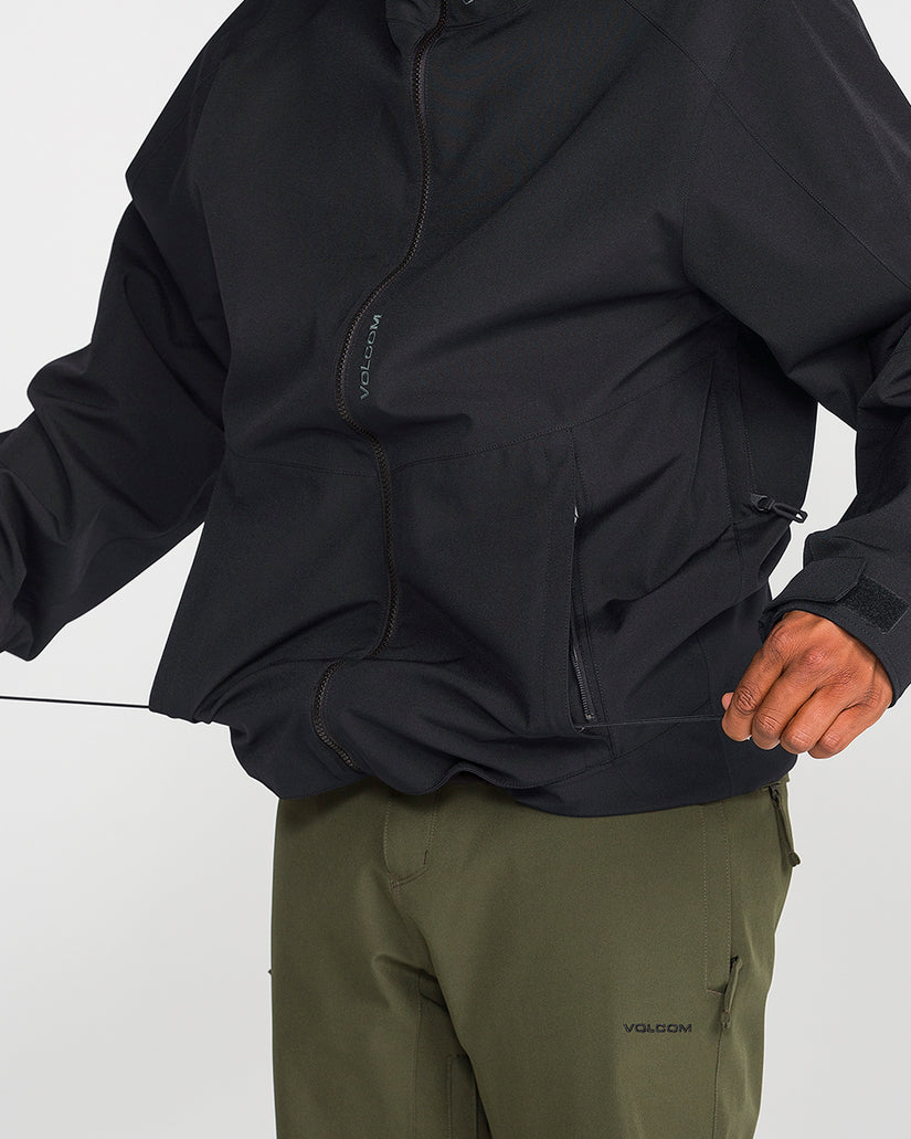 Brighton Full Zip 15K Jacke - Black
