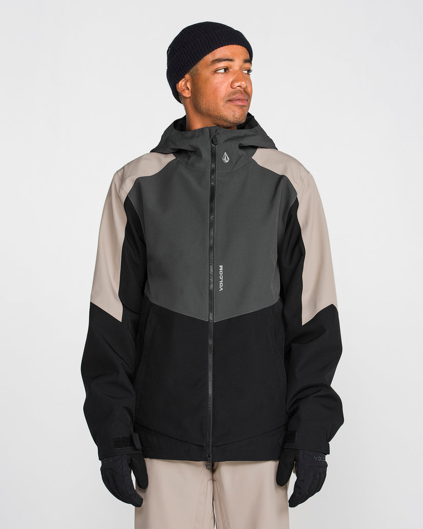 Brighton Full Zip 15K Jacke - Dark Grey