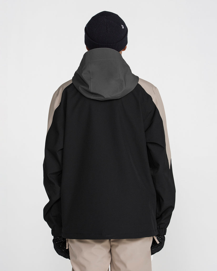 Brighton Full Zip 15K Jacke - Dark Grey