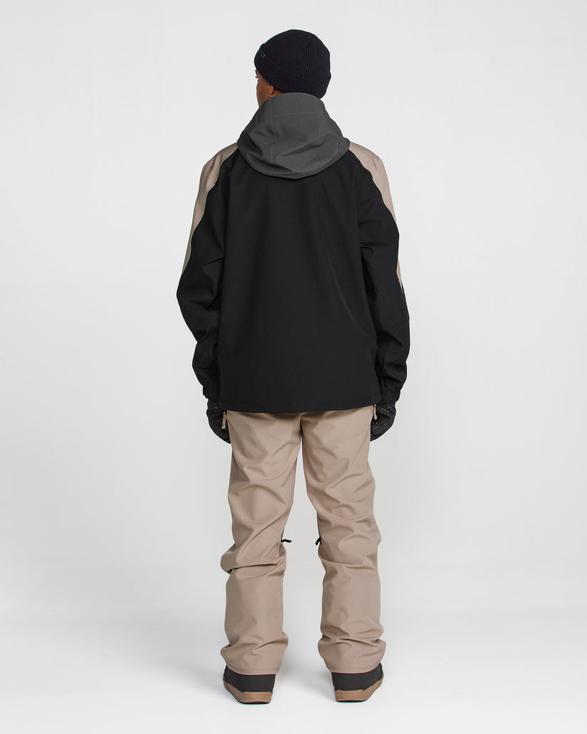 Brighton Full Zip 15K Jacke - Dark Grey