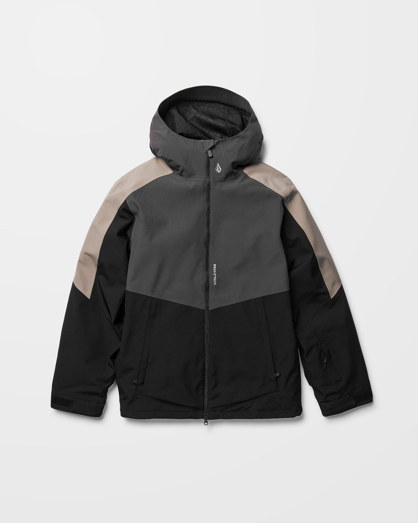 Brighton Full Zip 15K Jacke - Dark Grey