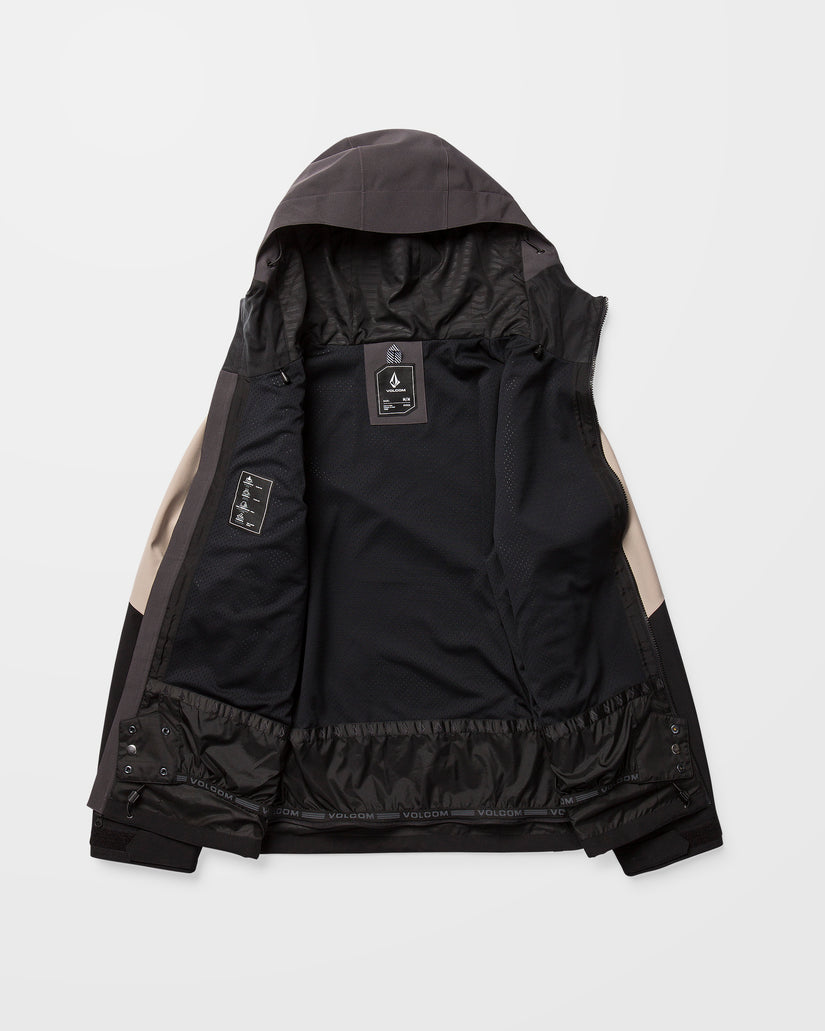 Brighton Full Zip 15K Jacke - Dark Grey