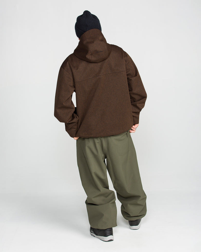 Top Stitch 10K Jacke - Brown Denim