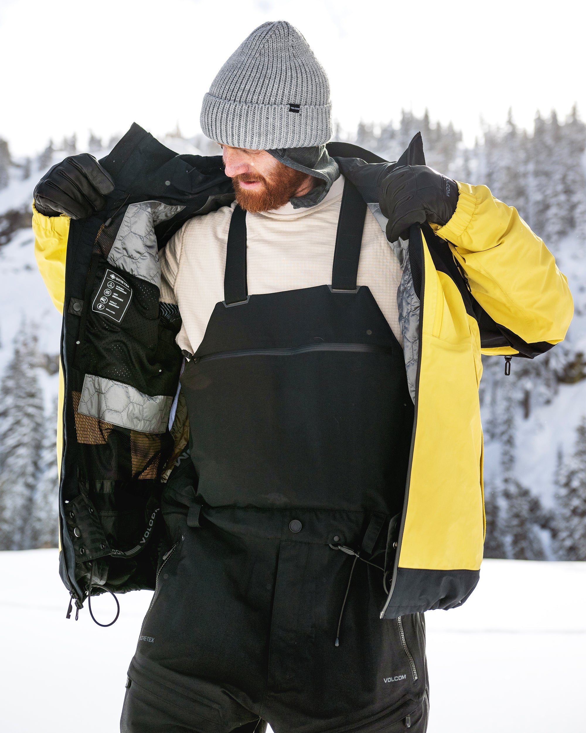 3L Gore-Tex Bib Overall - Black - Herren - Volcom Deutschland - 2