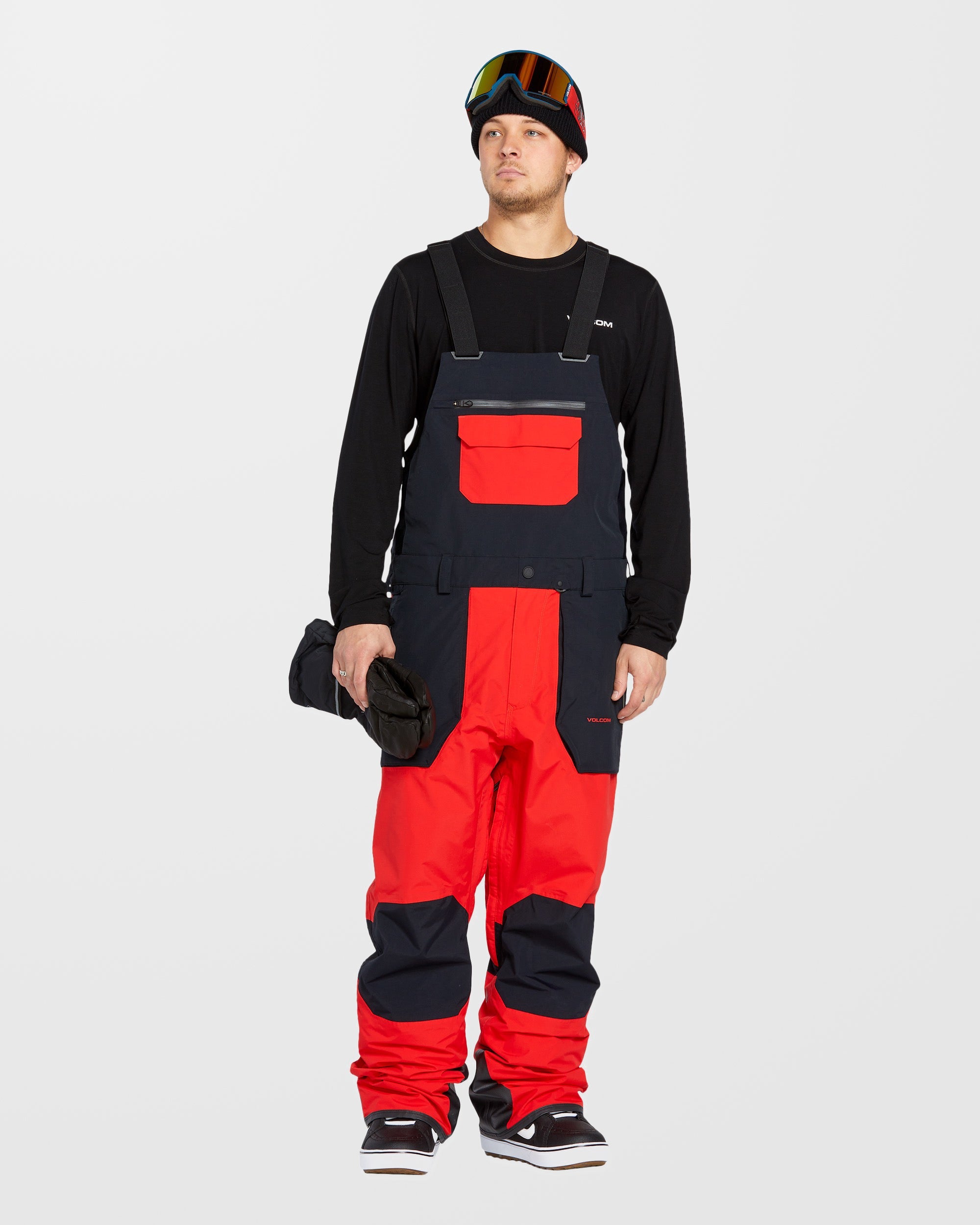 Rain Gore-Tex Bib Latzhose - Crimson - CRIMSON / XS