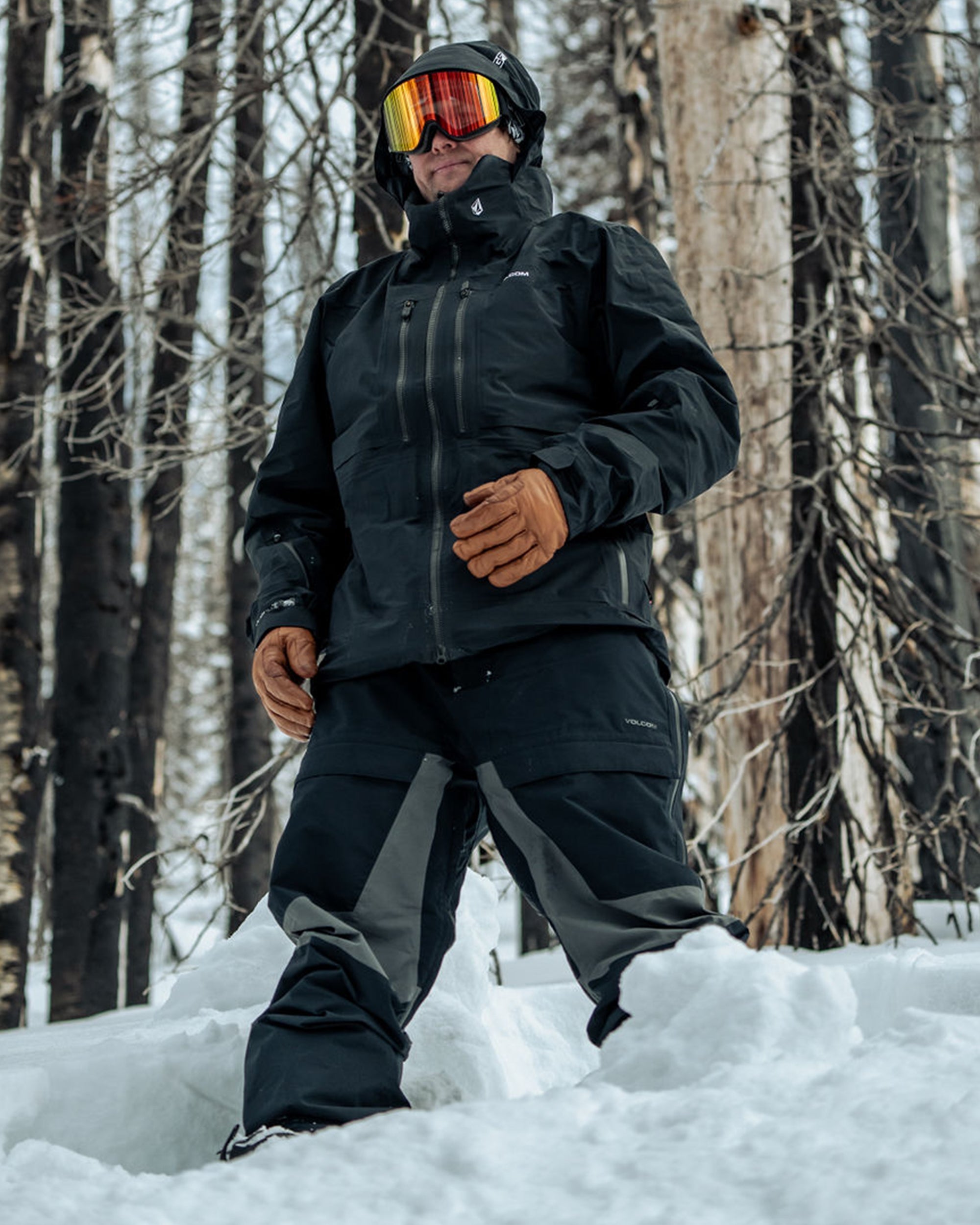 VOLCOM ストーン GORE-TEX パンツ S ブラック ボルコム メンズ