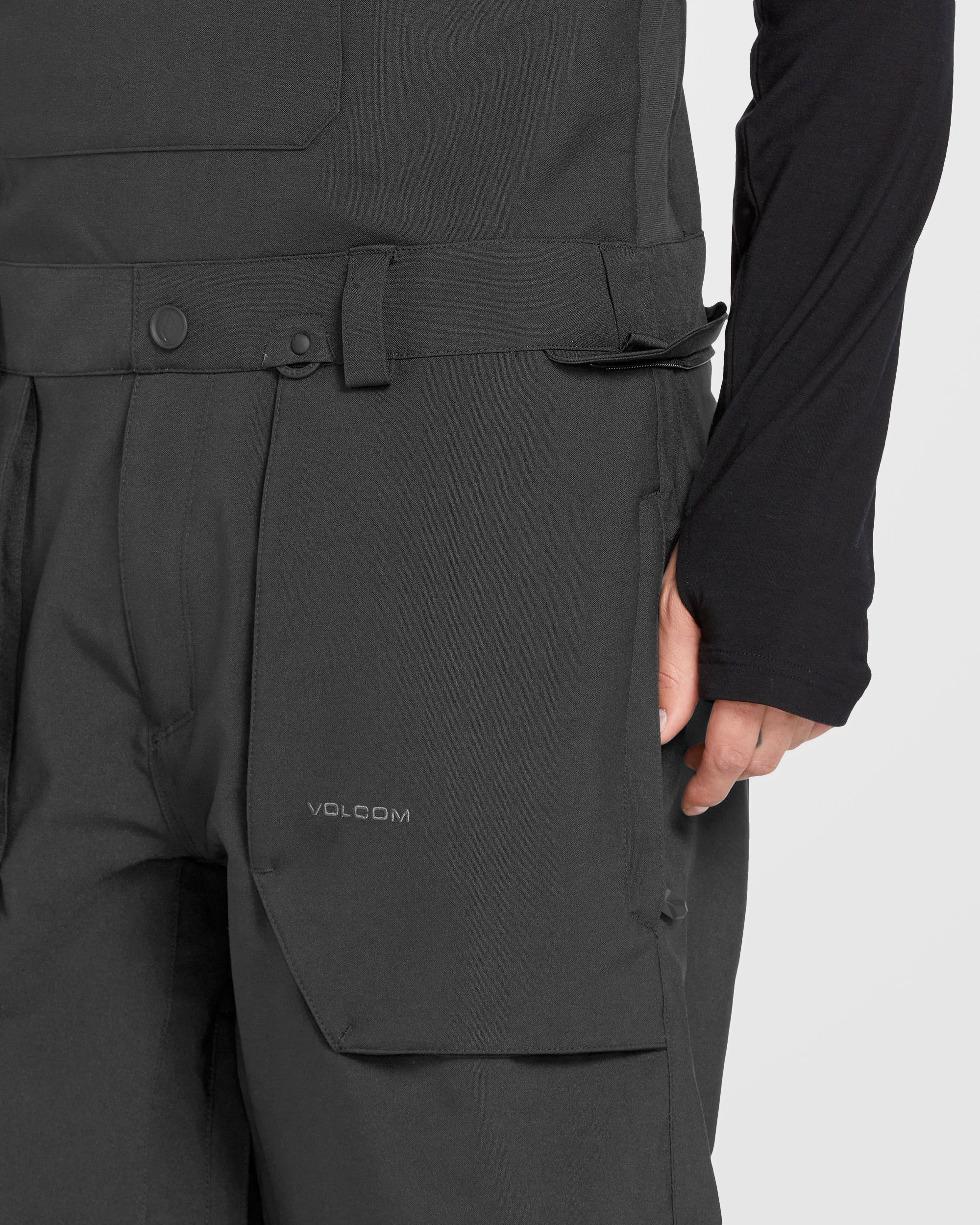 Roan Bib Overall - Black - Herren - Volcom Deutschland - 2 Jahre