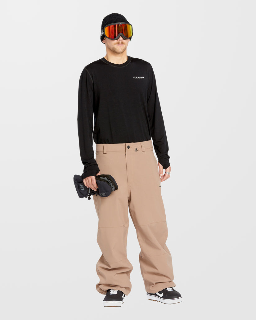 Snow Billow Hose - Chestnut Brown