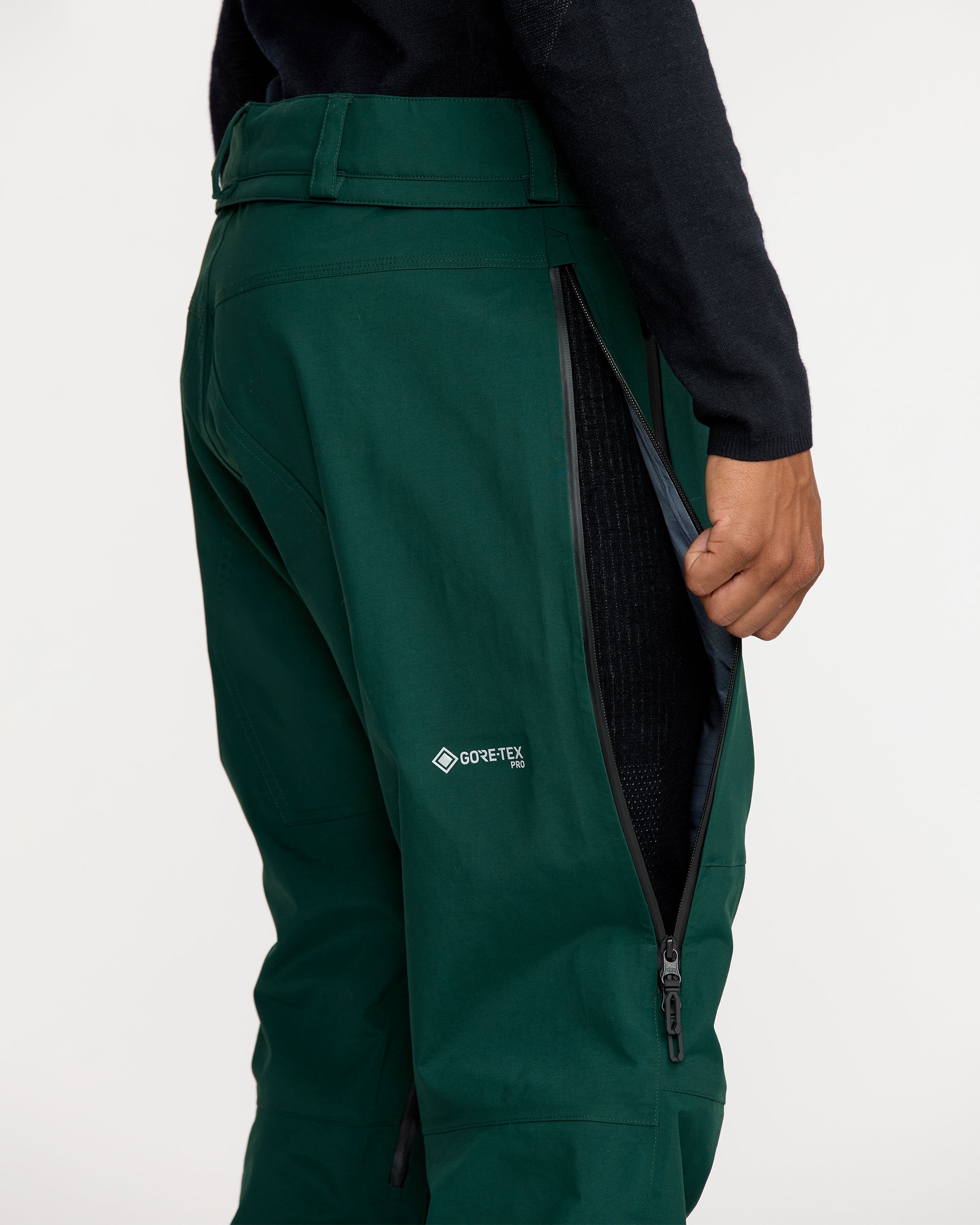 Guide Gore-Tex Pro Shell Hose - Black Green - Herren - Volcom