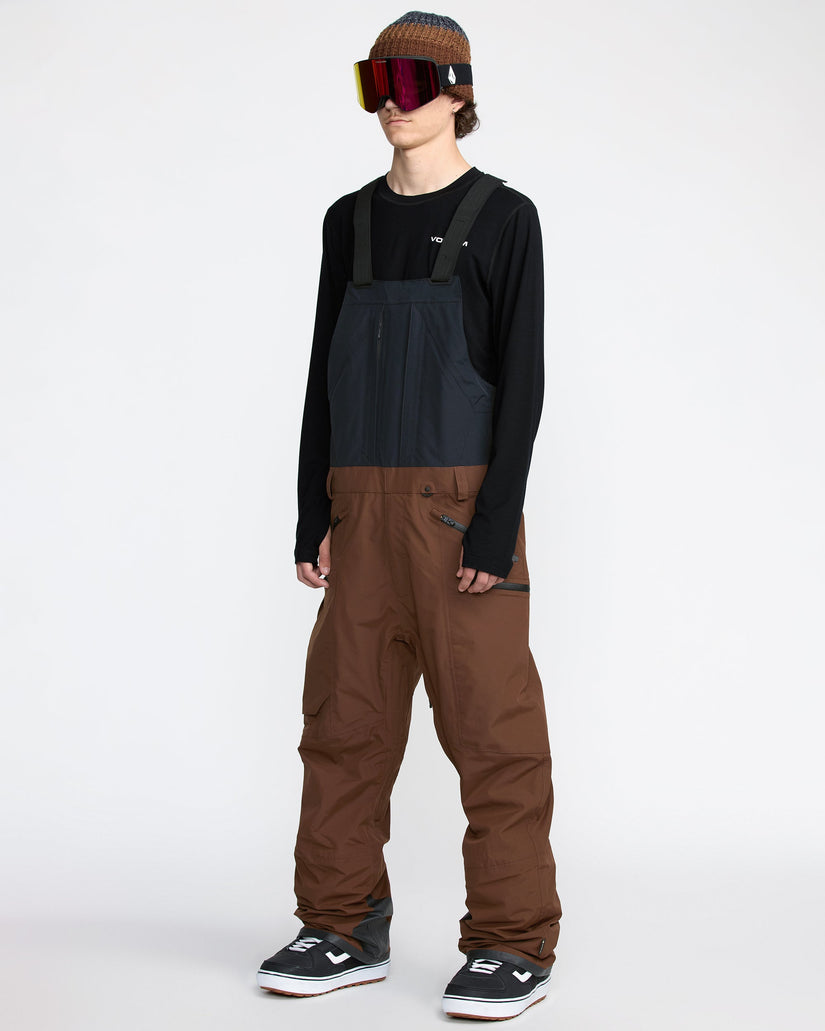 Rain Gore-Tex Latzhose - Brown
